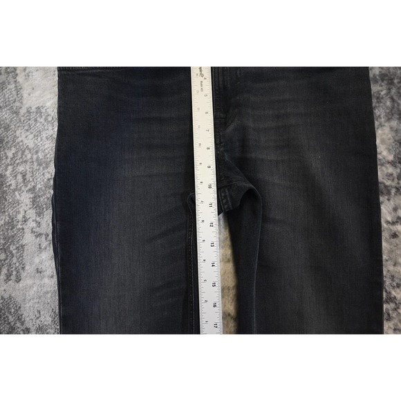 Nudie Thin Finn Jeans in Black Gray Denim Size 32 x 31 - Picture 4 of 8